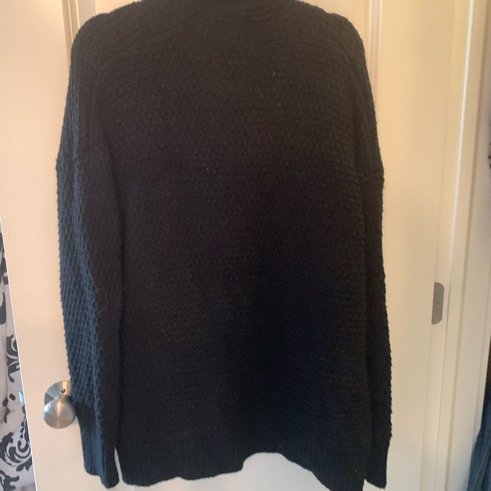 Black Sweater Cardigan - Picture 3 of 3